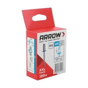 Arrow Arrow RA 4 x 8 mm Alu (100 kosov) – Podaljšane aluminijaste slepe zakovice za večplastne in močne spoje