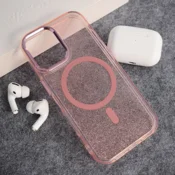 Maska Mag Case Glitter za iPhone 17 roze