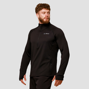 GymBeam Pulse 1/2 Zip Running Sweatshirt Black