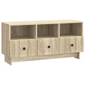 Vidaxl TV omarica Sonoma hrast 102 x 34,5 x 50 cm Inženirski les