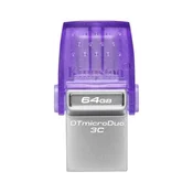 Kingston 64GB DataTraveler MicroDuo 3C USB 3.2 flash DTDUO3CG3/64GB