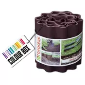 Bradas Obroba za korita rjava, 9m, 10cm COLOR BOX BR-OBFB 0910
