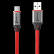 FAT MAN podatkovni kabel Type C dožina 1 m 2.0 - rdeč