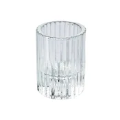 Sandra Rich Svečenik SHINE glass strojno izdelan d6x8cm
