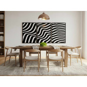 WALLXPERT Dekorativna uramljena MDF slika (3 komada) Vion