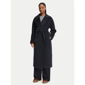Weekend Max Mara Volneni plašč Tempera 2625016072 Mornarsko modra Regular Fit
