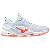 Ženska dvoranska obutev Mizuno Wave Stealth NEO 2.1 Blue Finch/Lava Orange EUR 40
