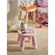 Sinsay - Decija stolica sa printom macica - pastelno roze
