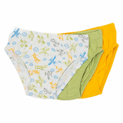 Lucky Kiddo spodnje hlače slip 3 kosi LK-BS2 223 020655 F zelena 110/116