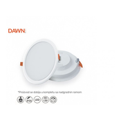 DAWN DAWN LED panel KNC1-18W 6500K 1620lm 120° IP20 / RAM