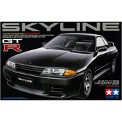 Tamiya maketa-miniatura Nissan Skyline GT R • maketa-miniatura 1:24 novodobni avtomobili • Level 4
