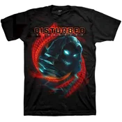 Disturbed Majica DNA Swirl Unisex Black 2XL