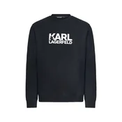 Karl Lagerfeld Majica nočno modra/bela