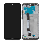 Xiaomi Redmi Note 8 - LCD zaslon + steklo na dotik + okvir (Space Black) - 5600050C3J00 Genuine Service Pack
