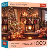 Trefl Puzzle 1000 USA Collection: Topla zimska noč