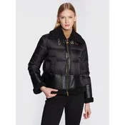 PINKO Prehodna jakna Iside 1G18KJ Y4V5 Črna Regular Fit