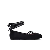 LOVE MOSCHINO Balerinke JA11141G1PIM0000 Črna