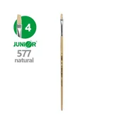 Ploščati čopič JUNIOR št. 4 577 Natural