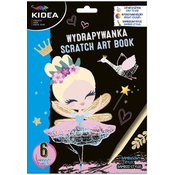 Scratch slike Kidea - Balerina, 6 listova
