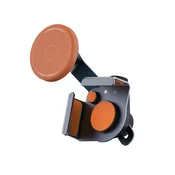 INF MagSafe silikonski kotni nosilec za avto z 360° nastavitvijo Orange, (5000284088)