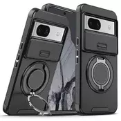 Torbica CamShield Ring stand za Google Pixel 8A crna