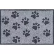 wash+dry PREDPRAŽNIK Paws Grey 40/60 cm potiskano siva