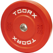 TOORX OLIMPIJSKI BUMPER KOLUT 25 kg, fi-50mm, rdeč