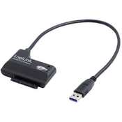 LOGILINK USB 3.0 adapter črn