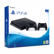 SONY Playstation 4 Slim 1TB + 2 krmilnika, (21110545)