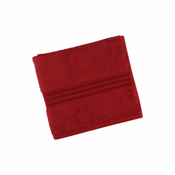 Crveni pamucni rucnik Rainbow Red, 30 x 50 cm