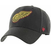 Detroit Red Wings Hokejska kapa s šiltom NHL 47 MVP Metallic Snap Black