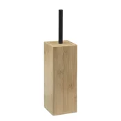 BONNIE Prostostoječa straniščna ščetka/nosilec, bambus - Rjava - 100x390x100 mm - Gedy - BAMBOOM - 24 - Bambus - Ščetka za stranišče - Kvadratni - 100 - 390 - 100 - 14