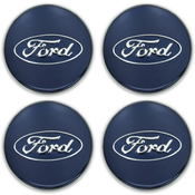 Ford Pokrovčki kape kape FORD 60 mm Modra sijaj, (21217316)