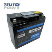 TELIT POWER LiFePO4 Akumulator 12V 30Ah sa LCD displejem i BMS 40A