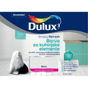 Dulux barva za kuhinjske elemente 0,75L SIMPLY REFRESH -  - Bela