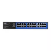 BCS BCS-B-S24G 24-portni gigabitni stikalo RJ45 1Gbps