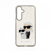 Zaščitni ovitek Karl Lagerfeld Glitter Karl&Choupette, Samsung Galaxy S24+