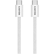 CANYON cable OnWire 60MG C-C 60W Magnet Braided 1m White