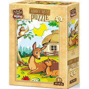 ART PUZZLE Lesena sestavljanka Mother Deer 25 kosov