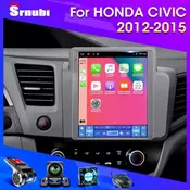 For HONDA CIVIC 2012-2015 Android 11 Car Radio Multimidia Video Player Navigation Carplay 2 din GPS Head Unit Stereo 9.7” Audio