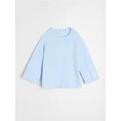 Sinsay - Bluza u stilu džempera sa 3/4 rukavima - bledoplavo