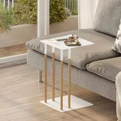 HANAH HOME Pomocni stocic Catania White