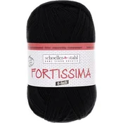 Schoeller + Stahl Fortisima 6-fach 90006-6002 Black Pletilna preja