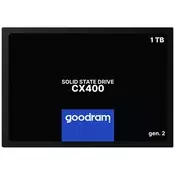 GOODRAM SSD 1TB CX400 G.2 2.5 SATA III SSDPR-CX400-01T-G2