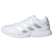 ADIDAS PERFORMANCE Športni čevelj Court Team 2.0 srebrna/bela