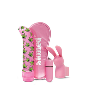 Stoner Budz Bunny - Set G-tocka vibratora (4 dijela) - pink