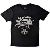 King Diamond Logo Black L Majica