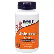 NOW Ubiquinol 100 mg, 60 kapsul