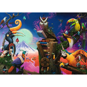 Ravensburger Puzzle Pesmi izumrlih ptic 1000 kosov