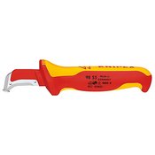 Knipex nož za elektricare 1000V VDE sa spljoštenim vrhom 180mm 98 55